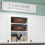 A Stylish Laundry Room for $87