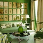 Create a Leaf-Green Living Room